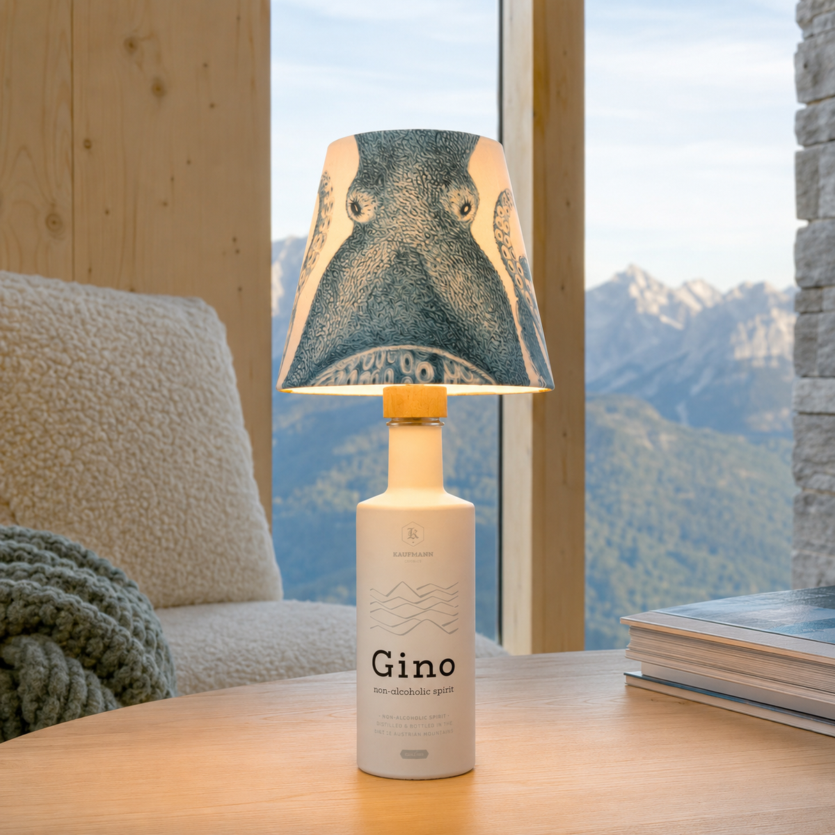 Flaschenlampen – Flaschenlampe Gino 002