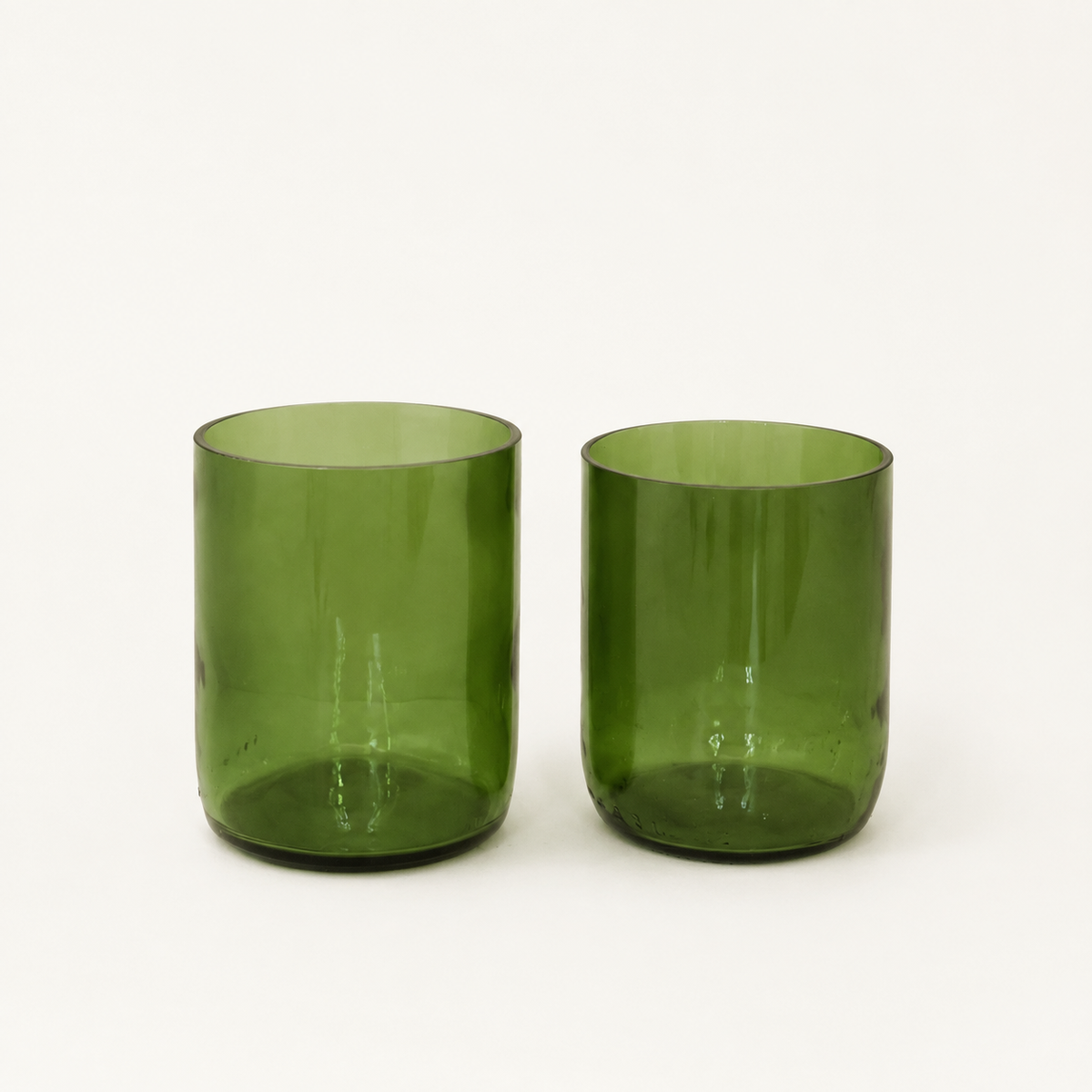 Upcycled glass – green