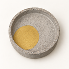 Round concrete coaster, Ø 8 cm, design 3 – studio view