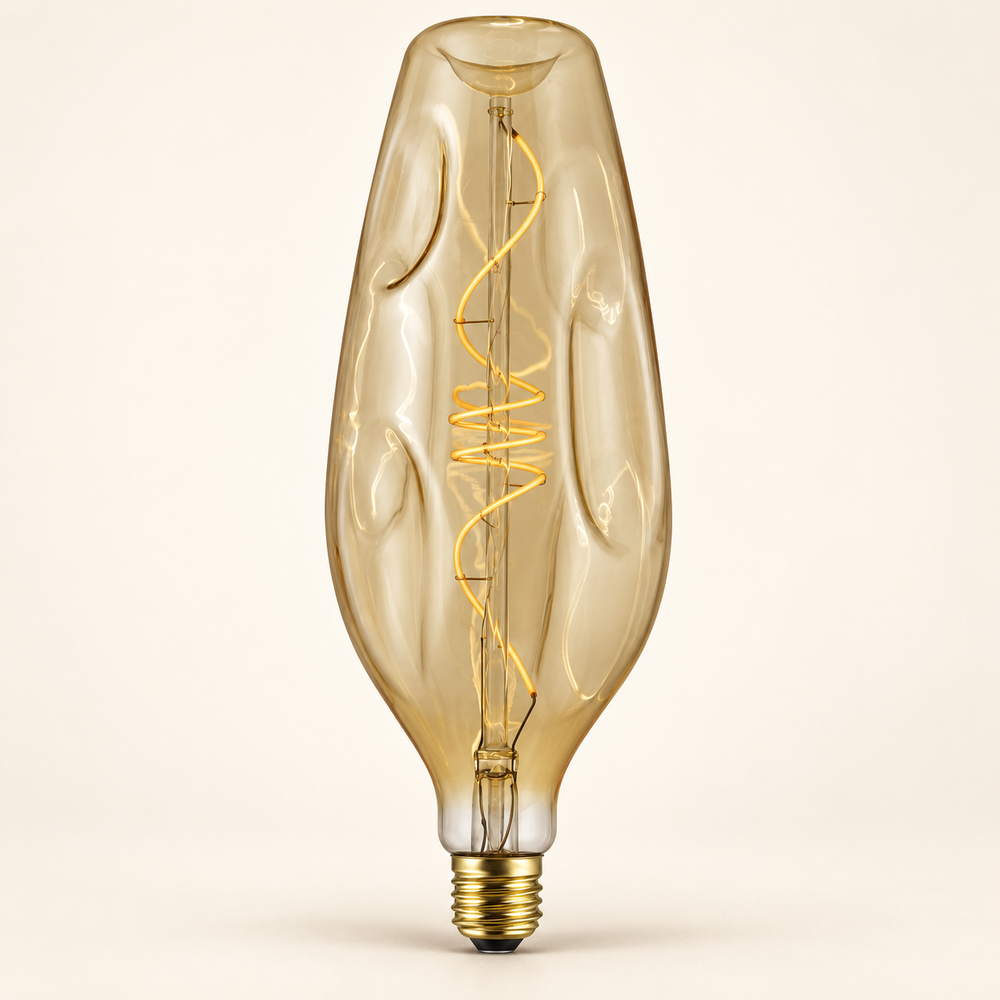 Daylight Bottle Bumped Gold – KI-Produktvisualisierung nach Herstellerreferenz