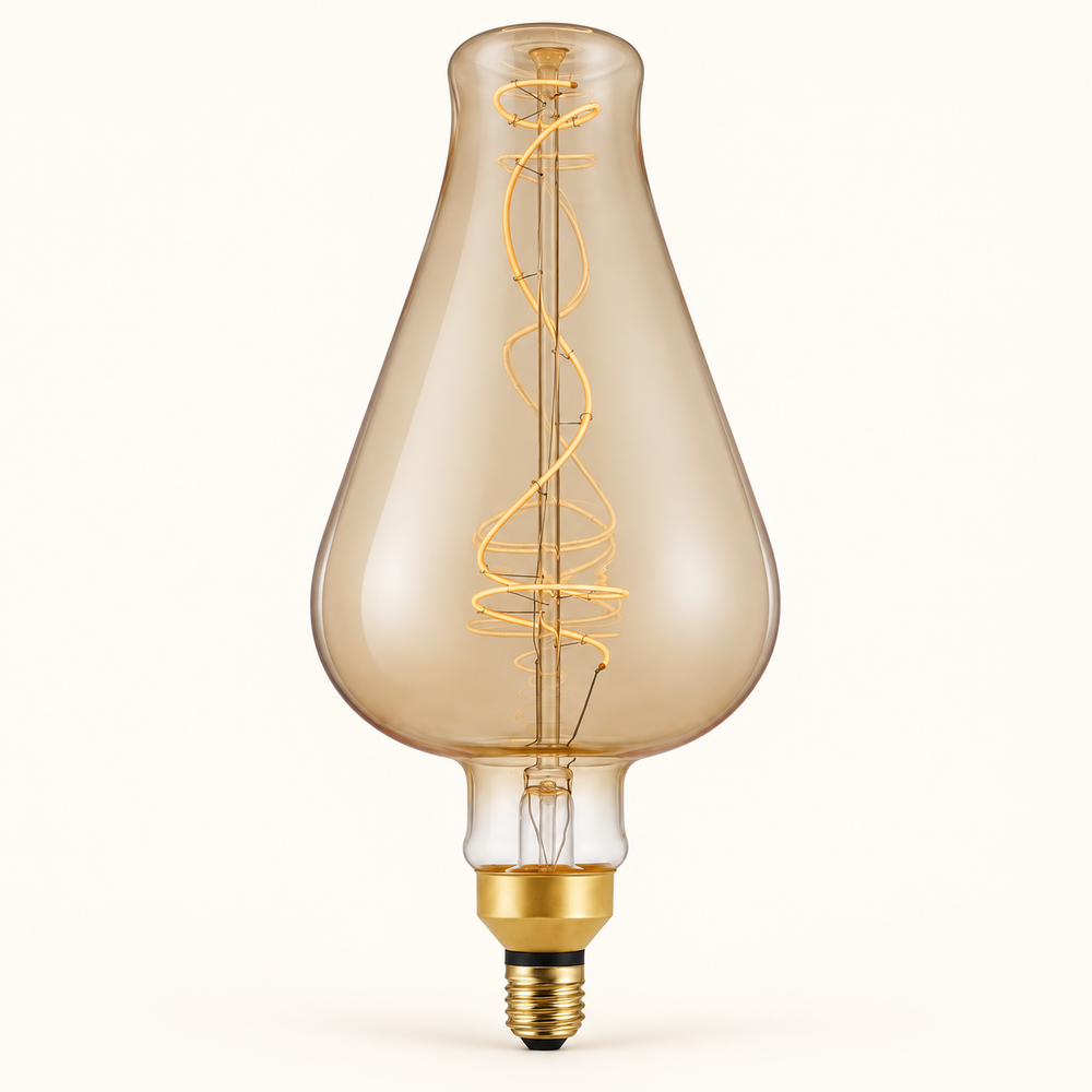 Daylight JUG 1 – Gold – LED E27 – KI-Produktvisualisierung nach Herstellerreferenz