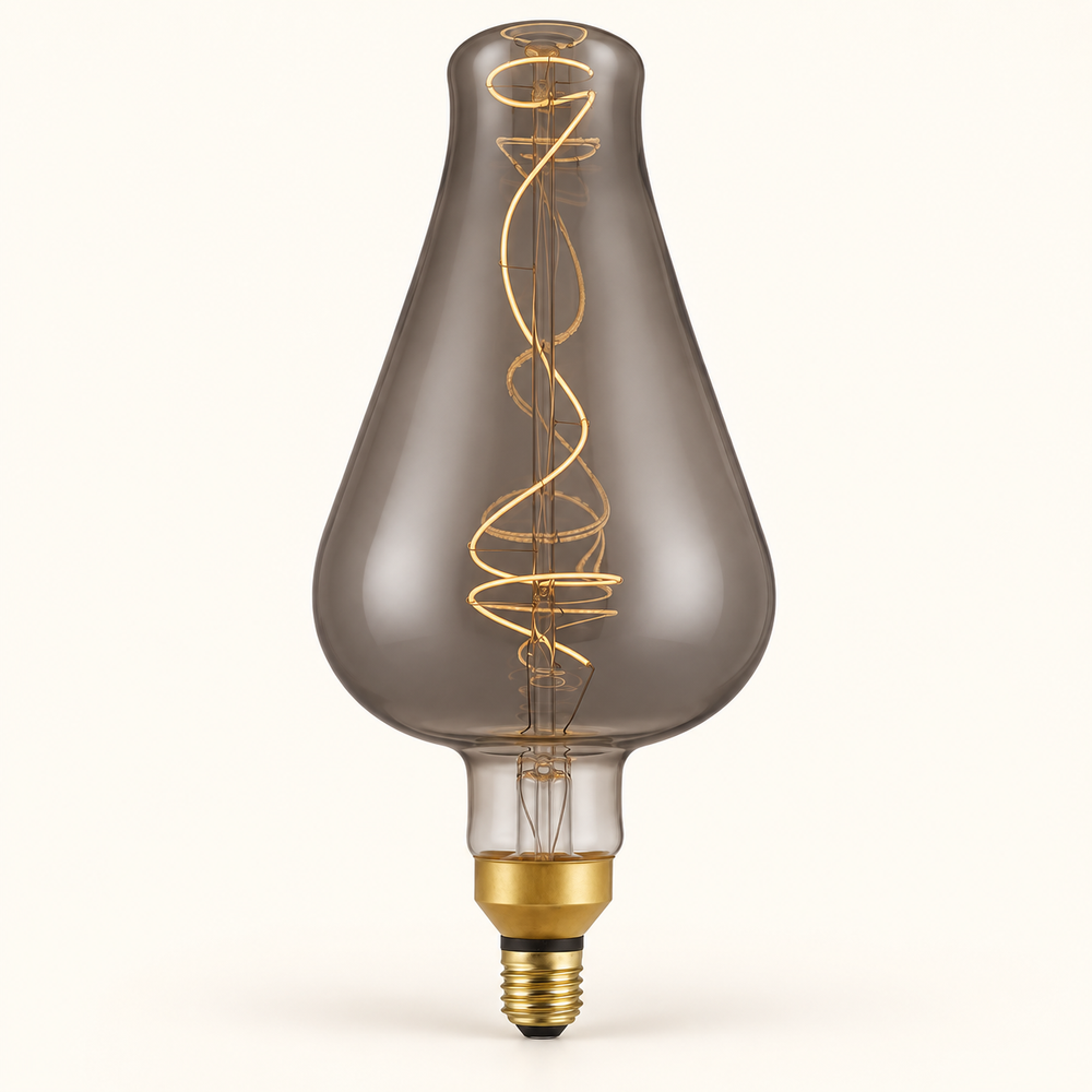 Daylight JUG 1 – Rauchgrau – LED E27 – KI-Produktvisualisierung nach Herstellerreferenz
