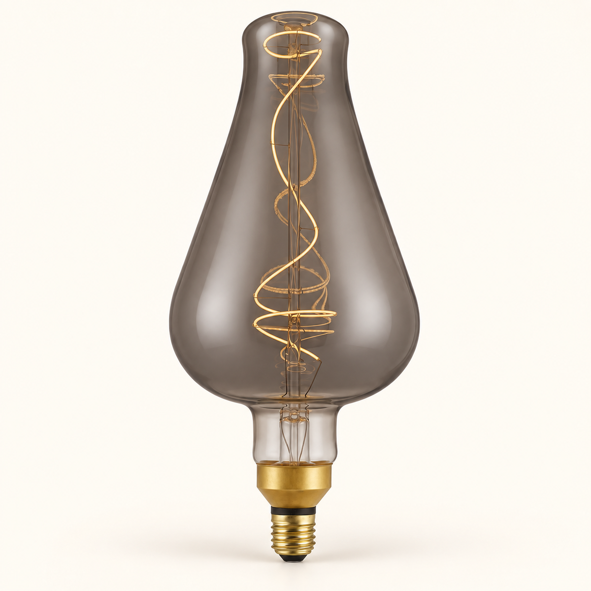 Daylight JUG 1 – smoke grey, LED E27 – AI-generated product visual based on manufacturer reference
