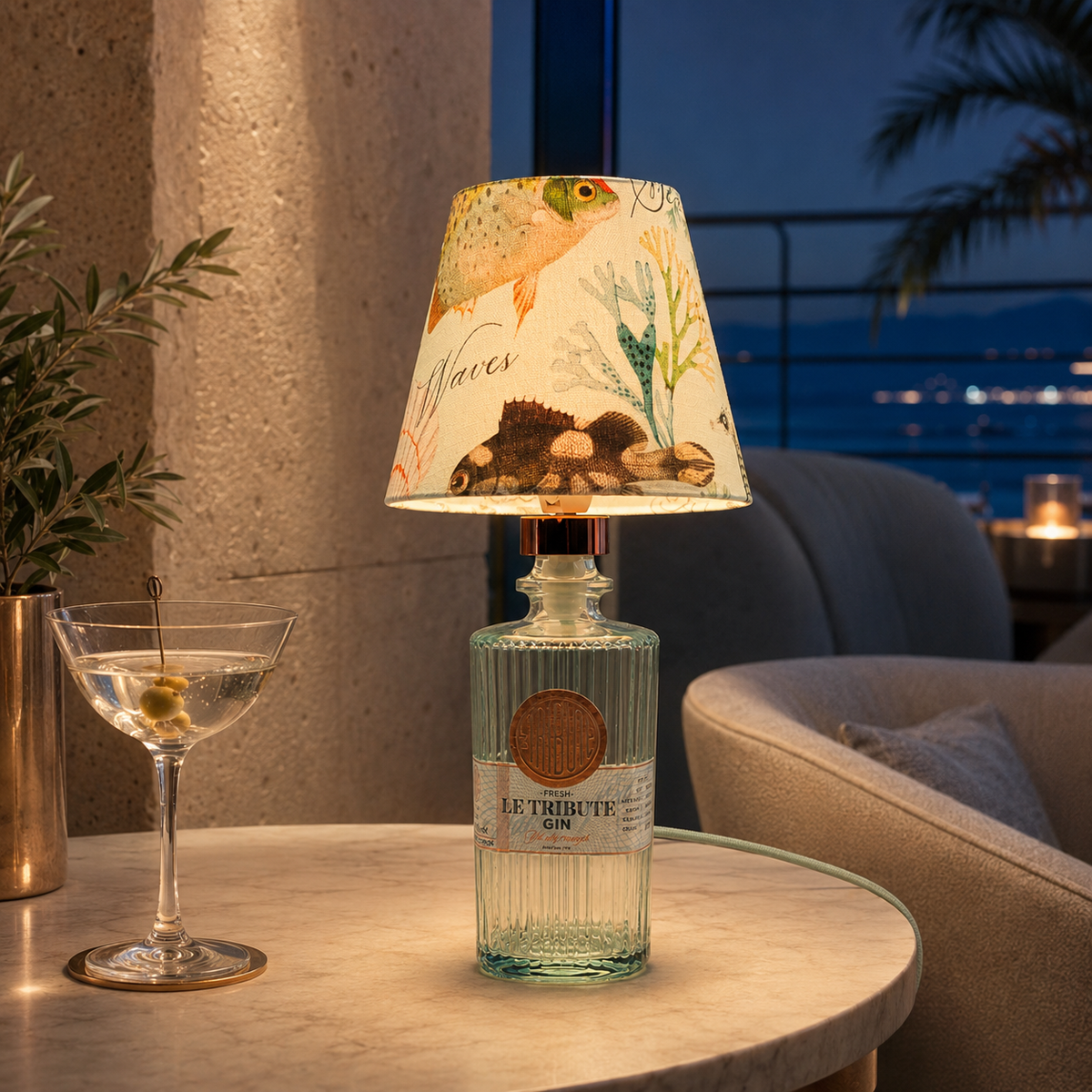 Bottle lamps – Le Tribute bottle lamp 003