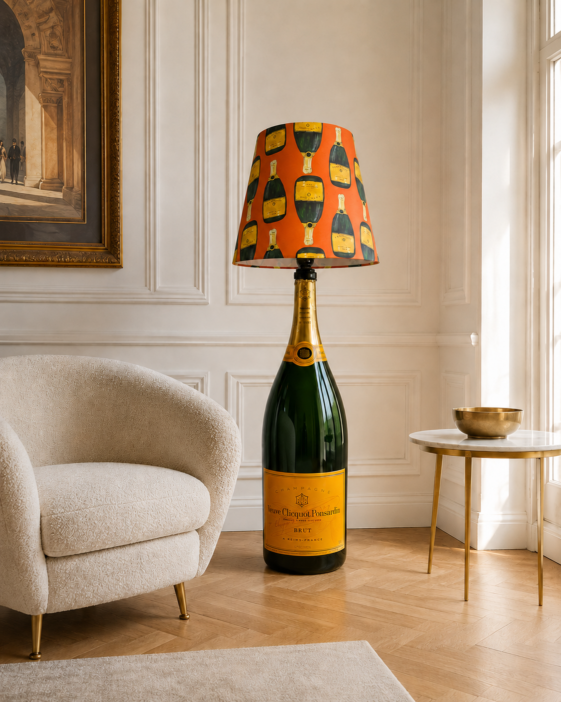 A handcrafted Designeria design object in an elegant setting