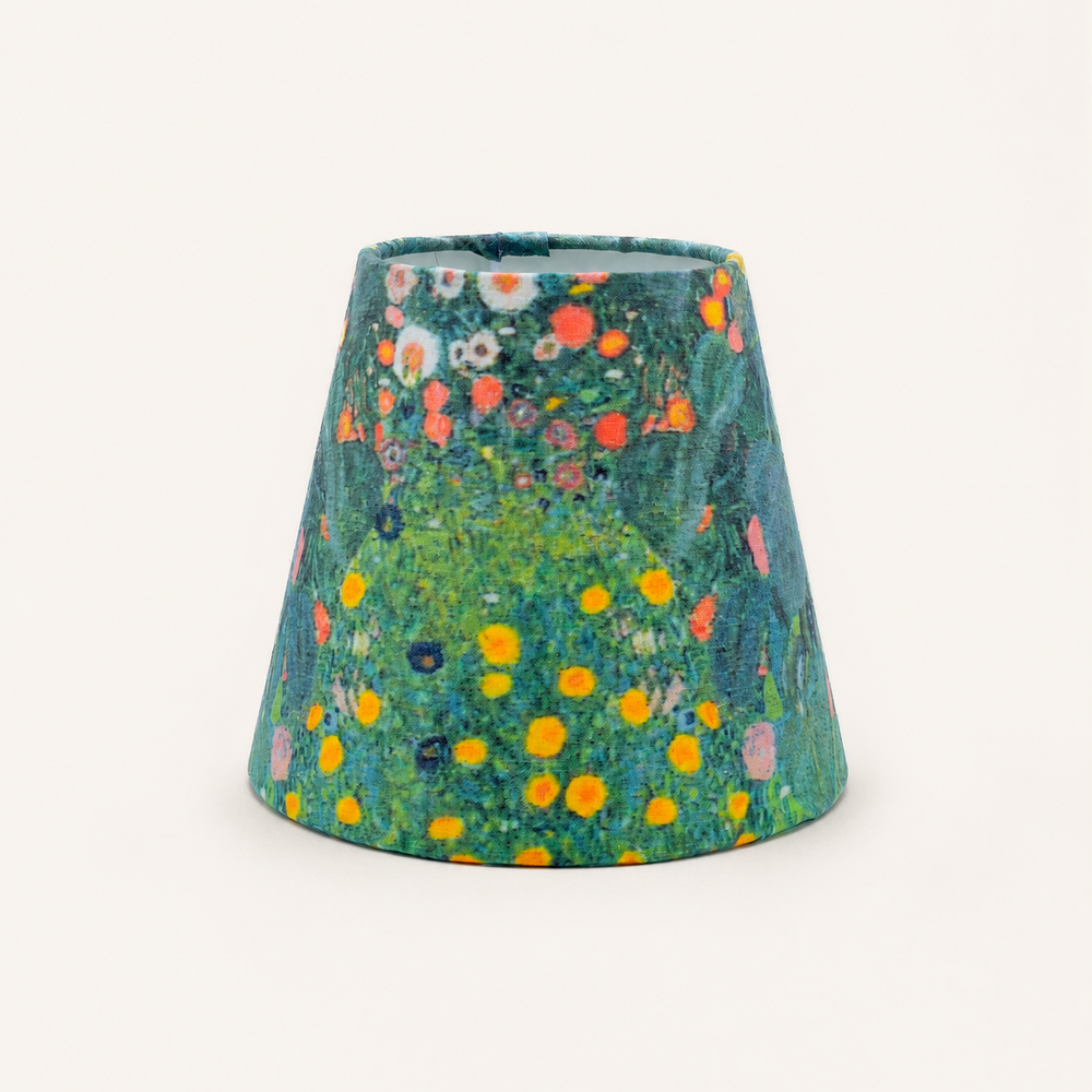 Flaschenlampen / Lampenschirme – Lampenschirm 16cm Blumenwiese 002