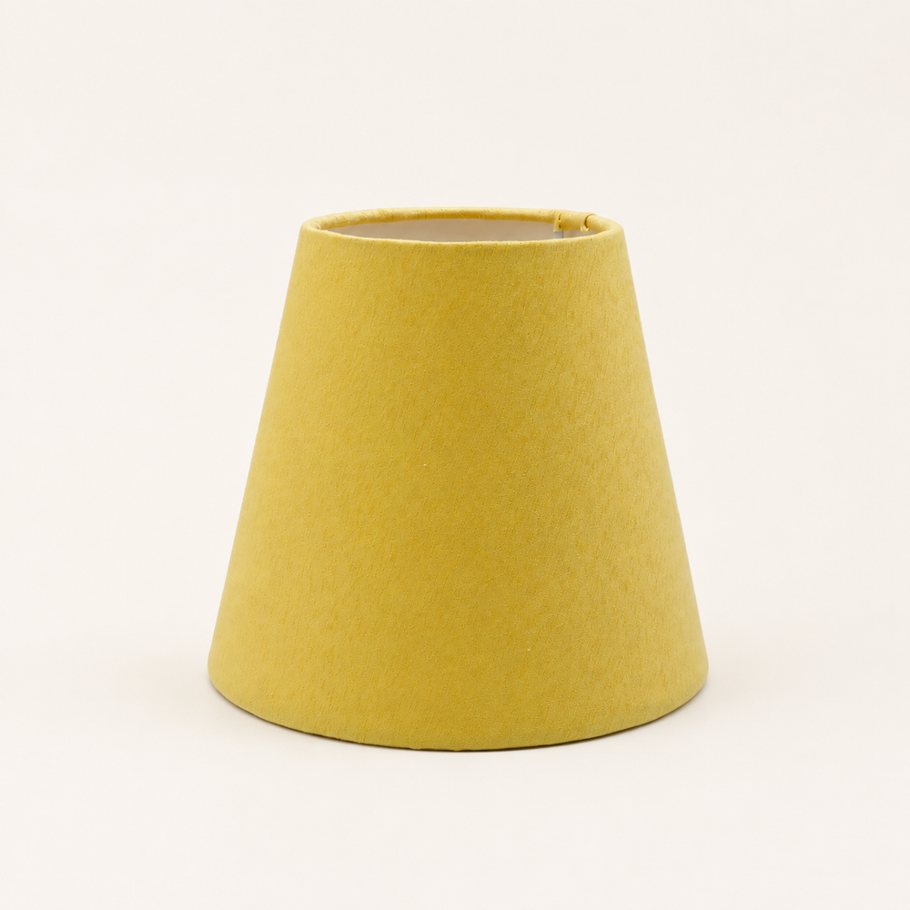Flaschenlampen / Lampenschirme – Lampenschirm 16cm Gelb 002