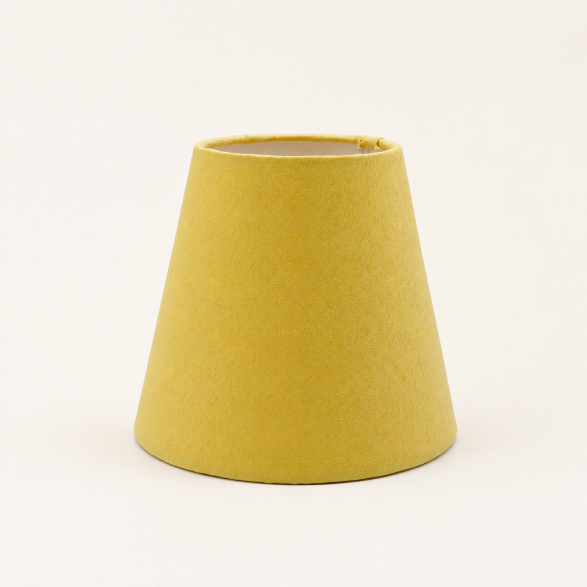 Bottle lamps and shades – 16 cm yellow lampshade 002