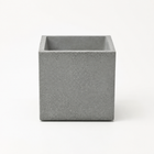 Beton-Übertopf – quadratisch
