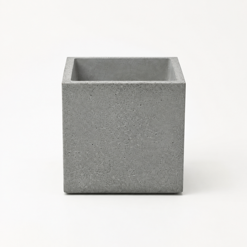 Beton-Übertopf – quadratisch