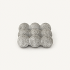 Bubble concrete soap dish