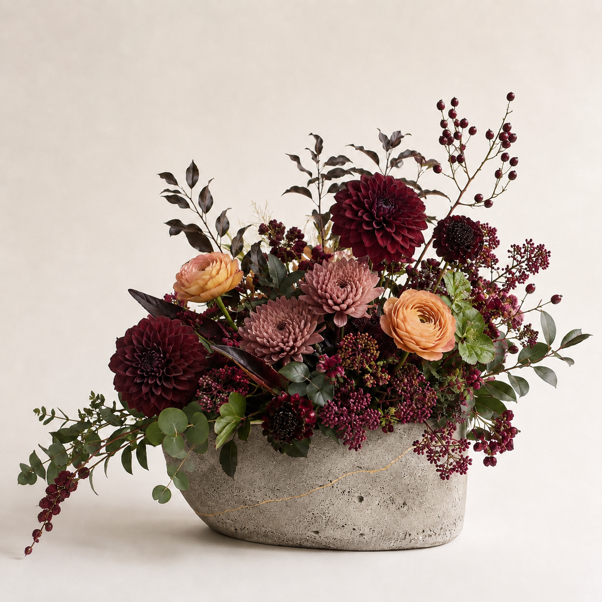 A handcrafted one-of-a-kind piece from the Designeria studio