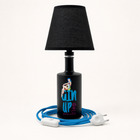 Gin Up bottle lamp – blue