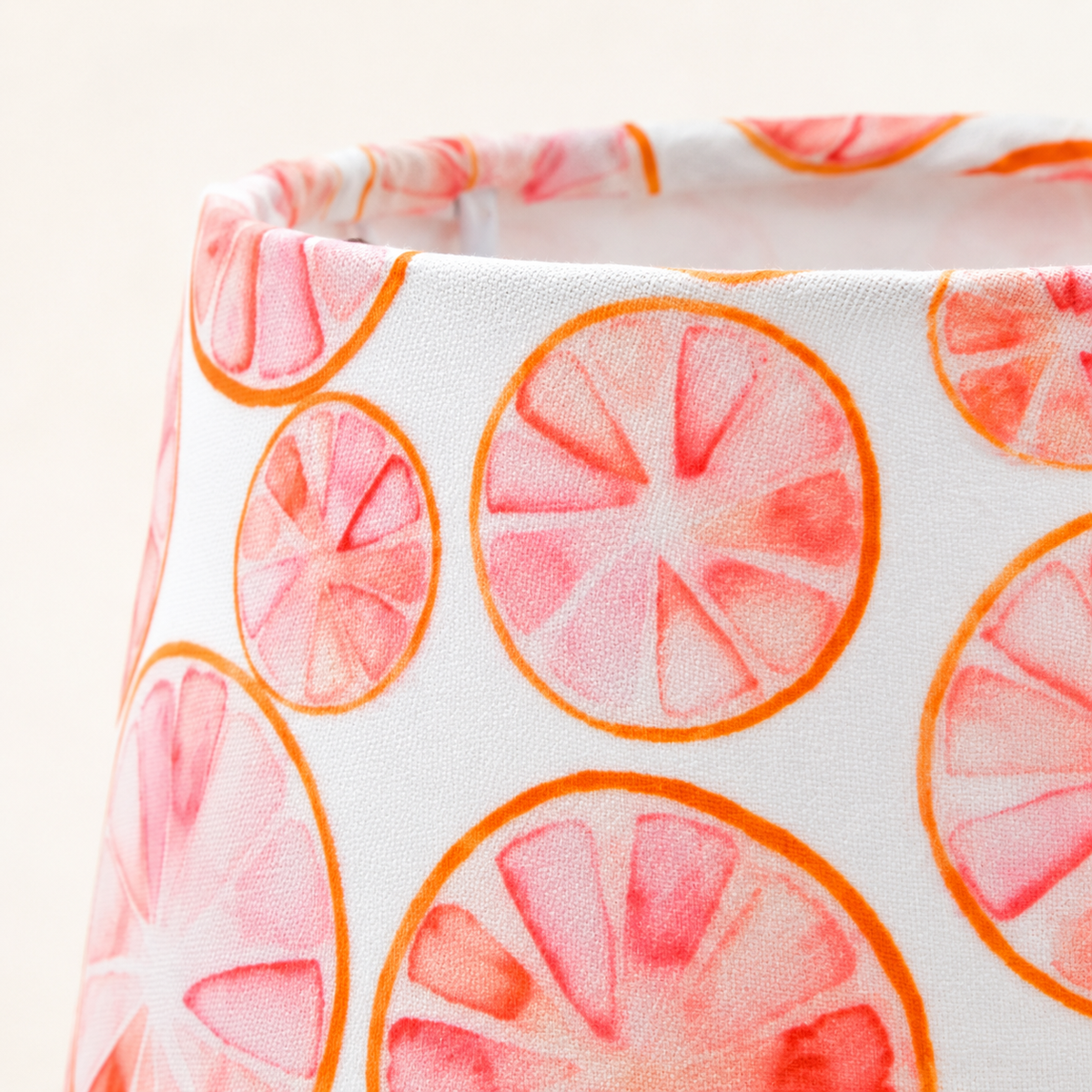 Lampenschirm – Motive und Farben – Pink Grapefruit