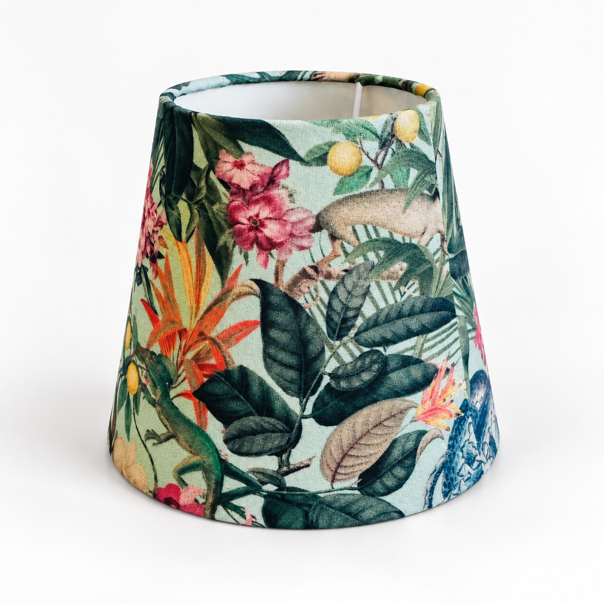 Small lampshade – Mint Tropical Garden – isolated product view