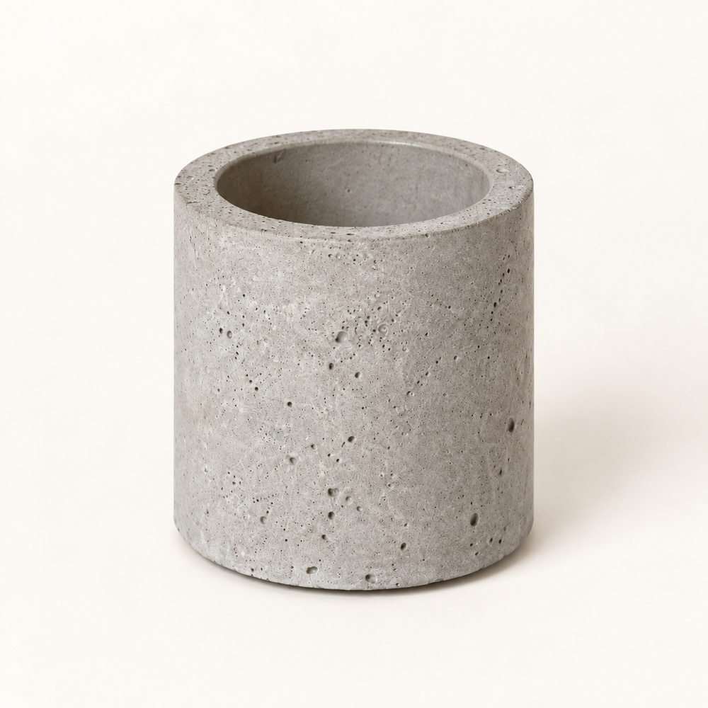 Vario Beton-Kerzenständer natur – reine Produktaufnahme ohne Kerze